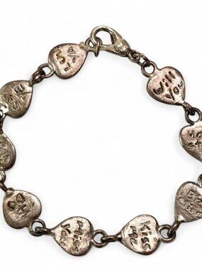 NWT Valentine Heart charm bracelet